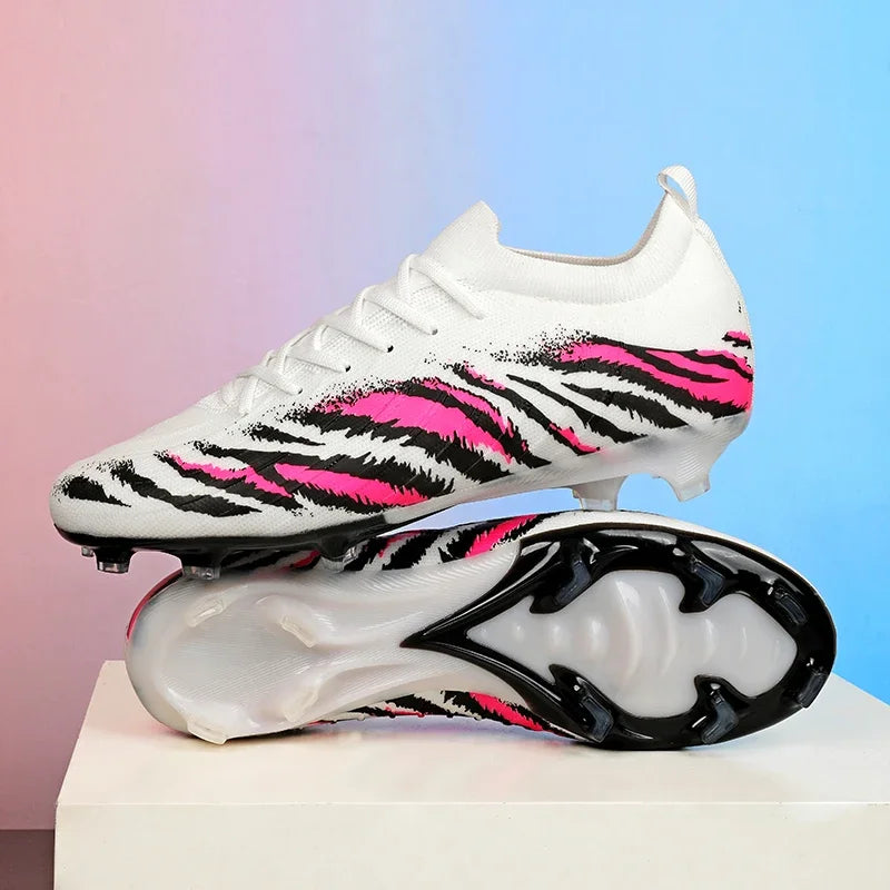 New Men Football Boots Sport Ultralight Non-Slip Outdoor Adult Cleats Match Unisex Soccer Shoes Comfortable Grass High-quality