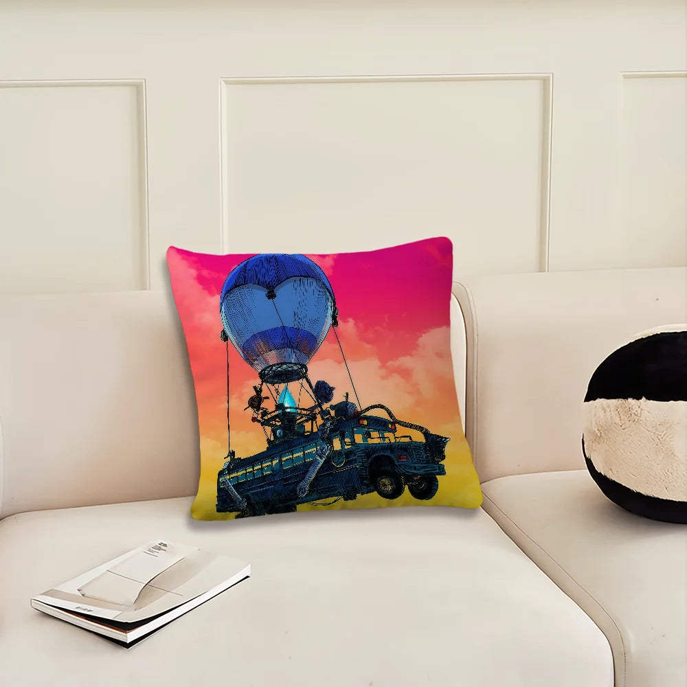 Game F-Fortnite Pillow Case Pillow Cover Decoration Room Home Sofa living Office Car Nordic Simplicity