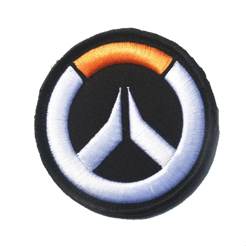 Overwatch D.Va bestickter Magic-Arm-Patch-Sticker für Cosplay, Rucksack und Kleidung – Aufkleber-Dekoration, Fan-Merchandise, Geschenk
