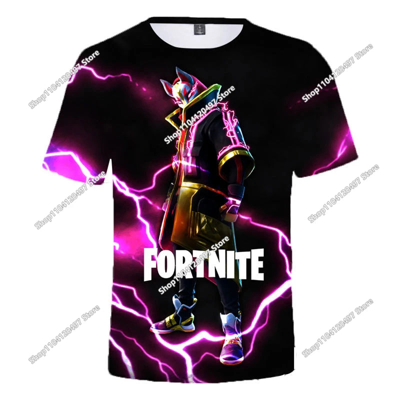 Game Fortnite Hoodies Teenager Boys Hoodie Kids Sweatshirts Cartoon Leisure Outwear Children Cosplay Pullovers Streetwear Gift
