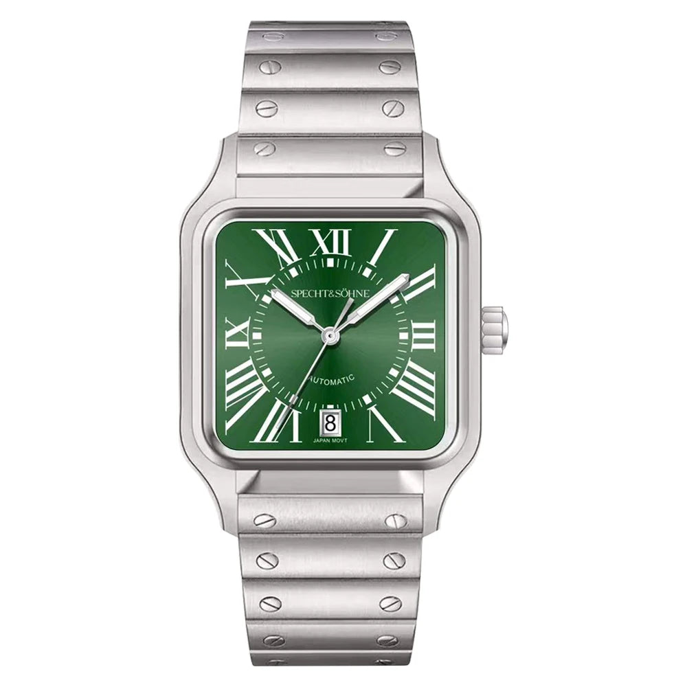 Specht & Söhne New Men's Watches Japan Miyota 8215 Movement Mechanical Wristwatches Stainless Steel 50M Waterproof Men's Watch