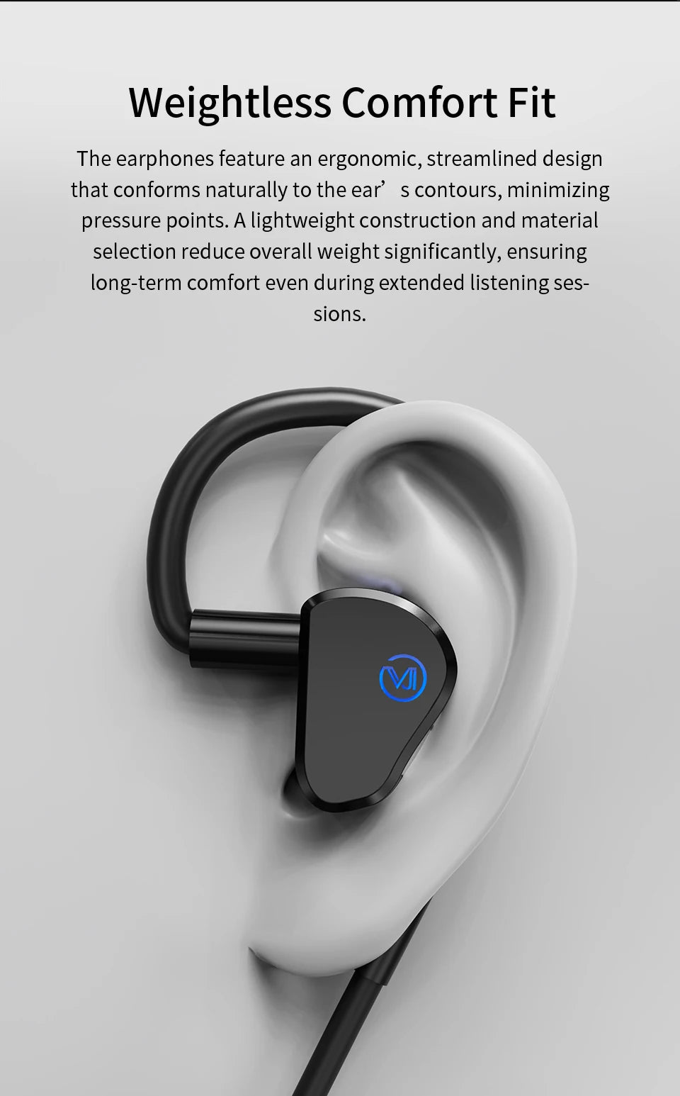 CVJ X R2E3 Medusa Dynamic Driver In-Ear Earphone Dual Layer Acoustic Design Venting System Perfect for Audiophiles Unleash