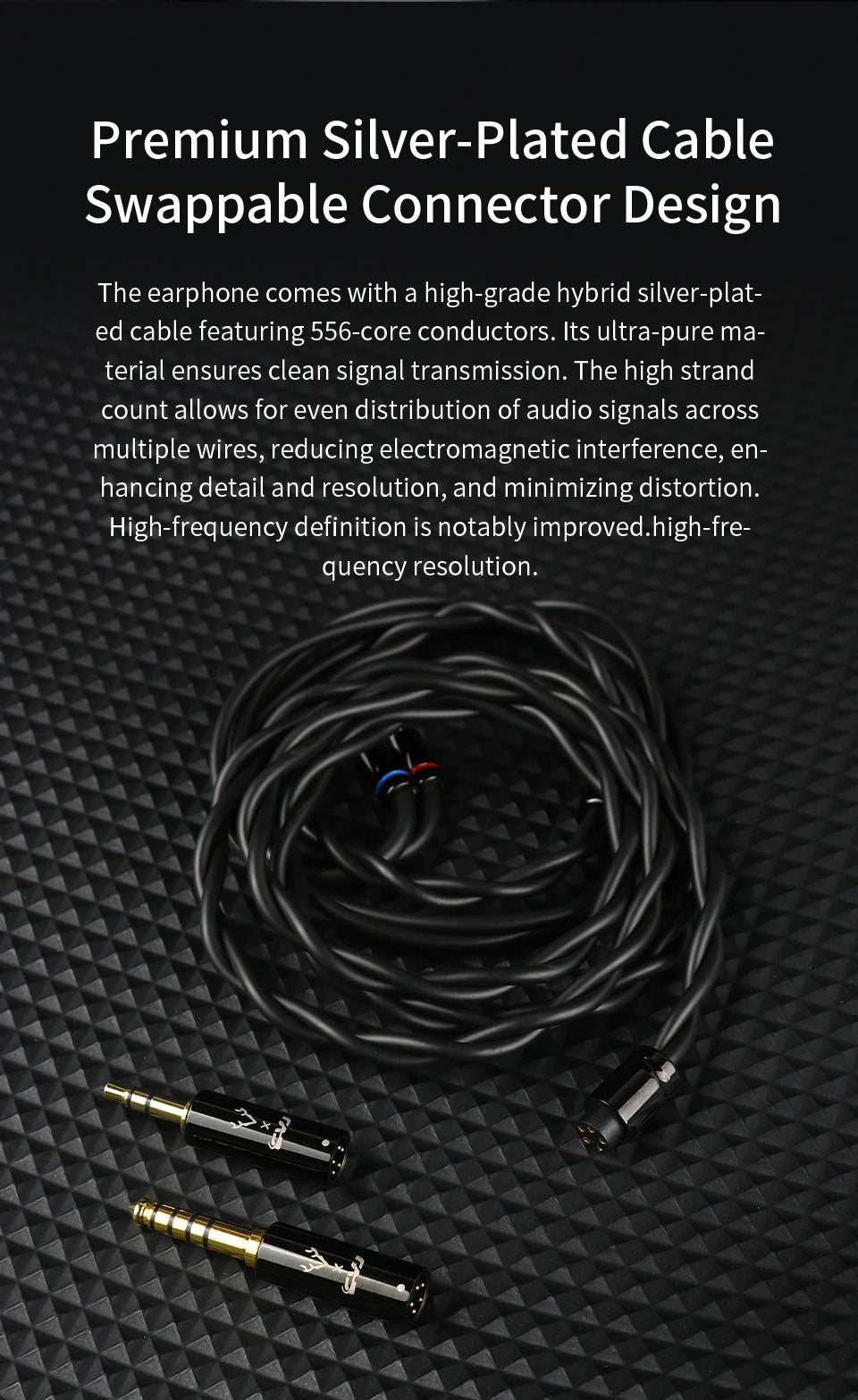 CVJ X R2E3 Medusa Dynamic Driver In-Ear Earphone Dual Layer Acoustic Design Venting System Perfect for Audiophiles Unleash