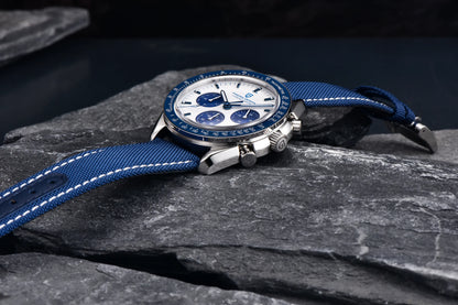 Relógio masculino PAGANI DESIGN Série Planetary Saturn Light Tan Quartz Speed Chronograph com cristal de safira AR — Novo 2026