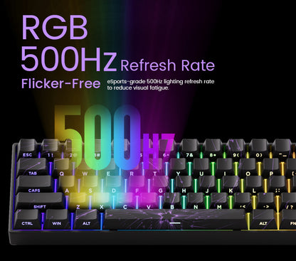 Akko MonsGeek FUN68 FUN60 PRO&MAX HE Magnetic Keyboard 60% 65% Gaming Keyboards Rapid Trigger 8K Custom Keyboard Gamer Esports