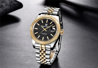 PAGANI DESIGN 8215 Movement Men Mechanical Wristwatches Sapphire Glass Luxury Watch for Men Steel 100M Waterproof Clock PD1645