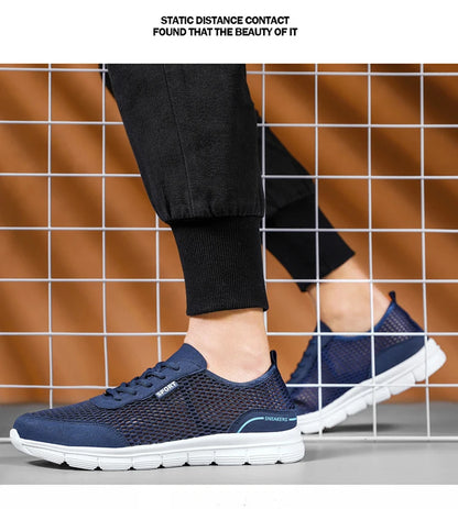 Men Aqua Shoes Outdoor Breathable Beach Shoes Lightweight Quick-Drying Wading Shoes Sport Water Camping Sneakers Shoes