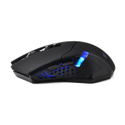 ET X-08 2000DPI Adjustable 7 Button 2.4G Wireless Gaming Mouse Professional Wireless Gaming Mouse for Gamer Mute LED Mice for PC
