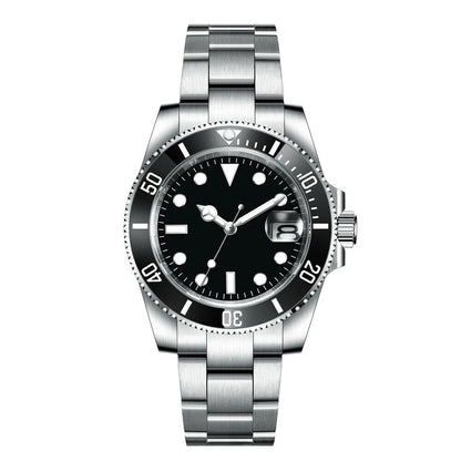 Custom watches Luxury Sapphire MIYOTA/NH35 Automatic Wristwatch Mechanical Mens Watch Sterile Dial Ceramic 10Bar Lume Male Clock