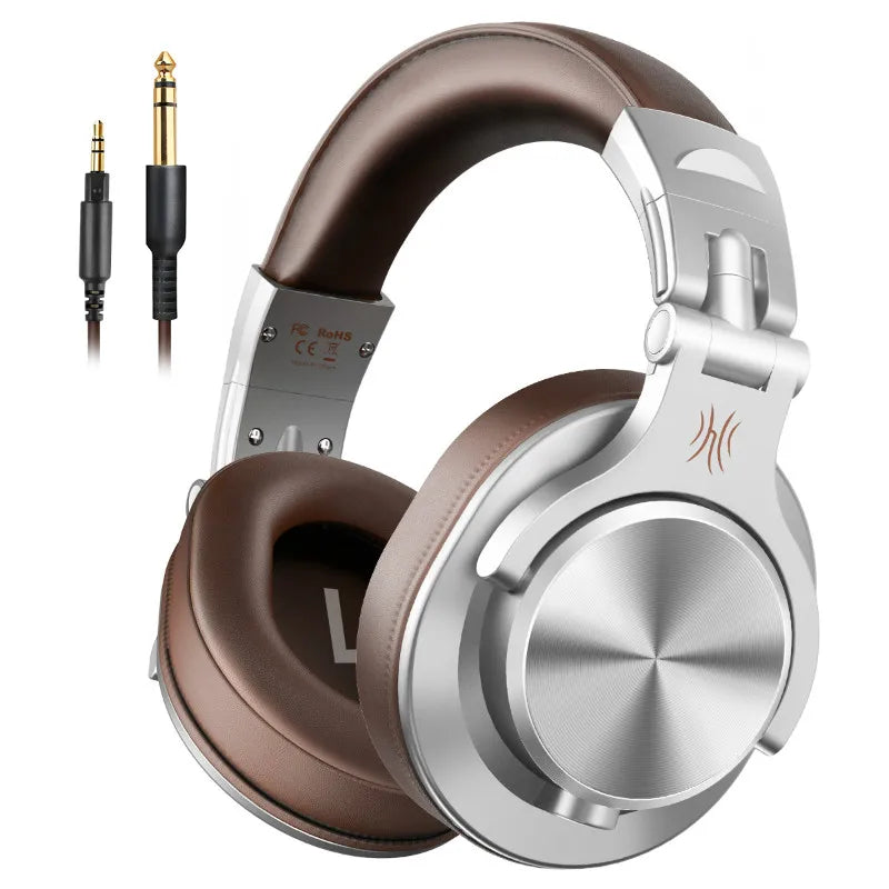 Cuffie OneOdio A71 cablate over-ear HiFi Studio DJ con microfono – Headset gaming professionale per monitoraggio con bassi profondi