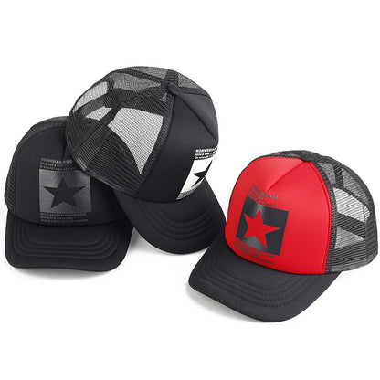 Fashion Summer Baseball Cap Snapback Mesh Trucker Hats Hip Hop Caps Cool Men Caps Female Outdoor Casual Sun Hat High Quality