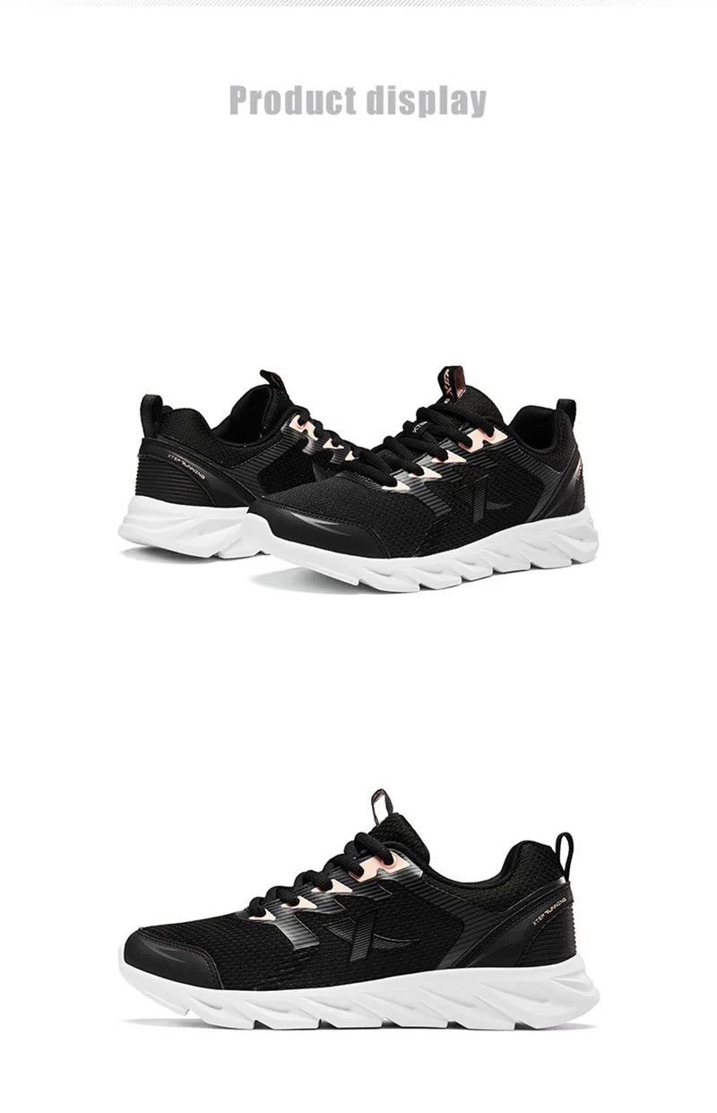 Xtep løbesko til kvinder – lette sneakers til kvinder – åndbare sportssko med stødabsorbering – 879318110073