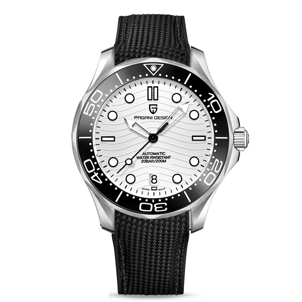 2022 New PAGANI DESIGN 1685 Men's Watches Mechanical Wristwatch for men Automatic watch men Japan NH35A 20Bar Dive Clock