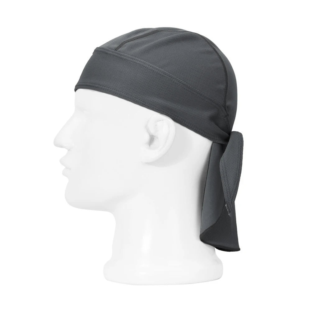 Cycling Hat Under Helmet Quick Dry Pure Cycling Cap Head Scarf Summer Men Running Riding Bandana Headscarf Ciclismo Pirate Cap