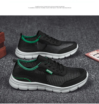 Men Aqua Shoes Outdoor Breathable Beach Shoes Lightweight Quick-Drying Wading Shoes Sport Water Camping Sneakers Shoes