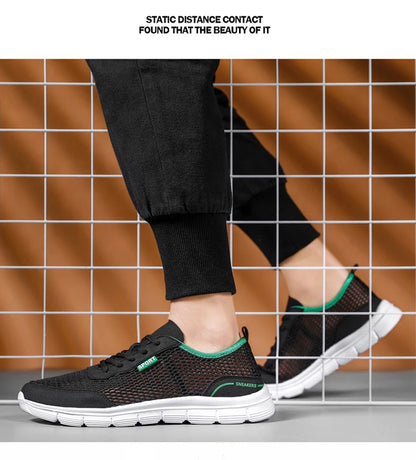 Men Aqua Shoes Outdoor Breathable Beach Shoes Lightweight Quick-Drying Wading Shoes Sport Water Camping Sneakers Shoes