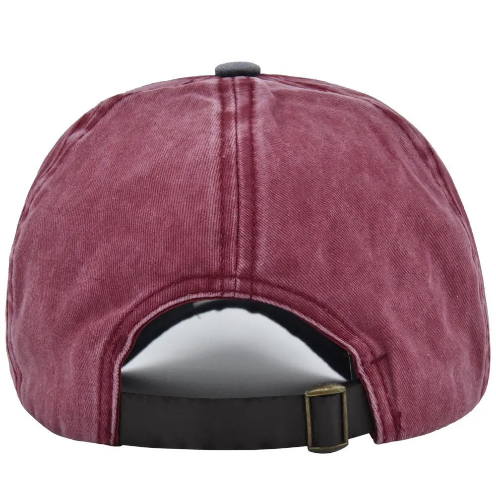 Wholesale Spring Summer Unisex Baseball Caps For Men Letter Cap Retro Casual wash Cotton Casquette Streetwear Snapback Hat Bone