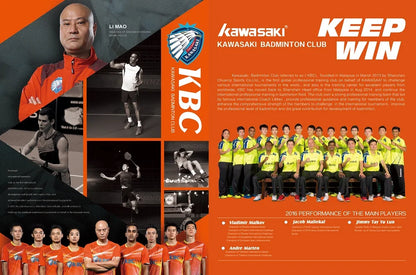 Kawasaki King Series 2.0 Professional Badminton Shoes For Men Women Anti-Twist Sports Original Men's Tennis Shoes Sneakers A3311