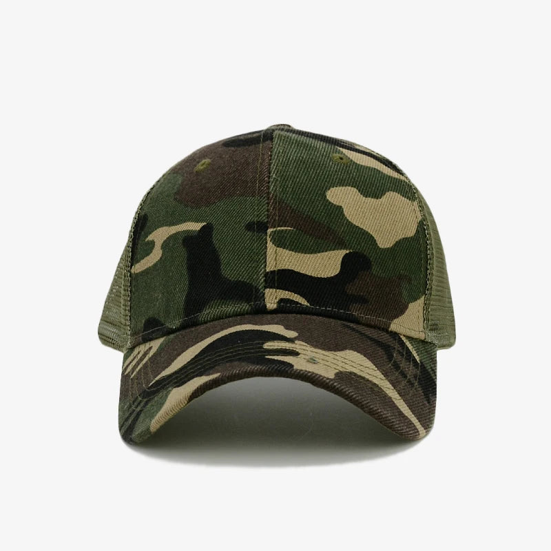 COKK kamufliažinė beisbolo kepurė vyrams, „Snapback“ stiliaus vasarinės kepurės moterims, kvėpuojanti sportinė tinklinė kepurė, saulės kepurė, saulės skydelis, golfo kepurė, reguliuojama suaugusiems