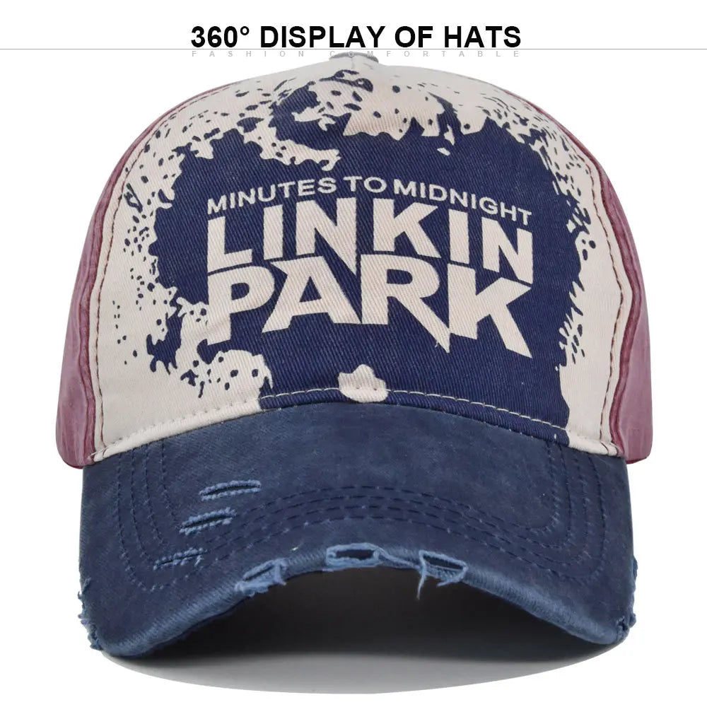 Wholesale Spring Summer Unisex Baseball Caps For Men Letter Cap Retro Casual wash Cotton Casquette Streetwear Snapback Hat Bone