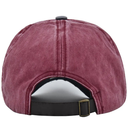 Wholesale Spring Summer Unisex Baseball Caps For Men Letter Cap Retro Casual wash Cotton Casquette Streetwear Snapback Hat Bone