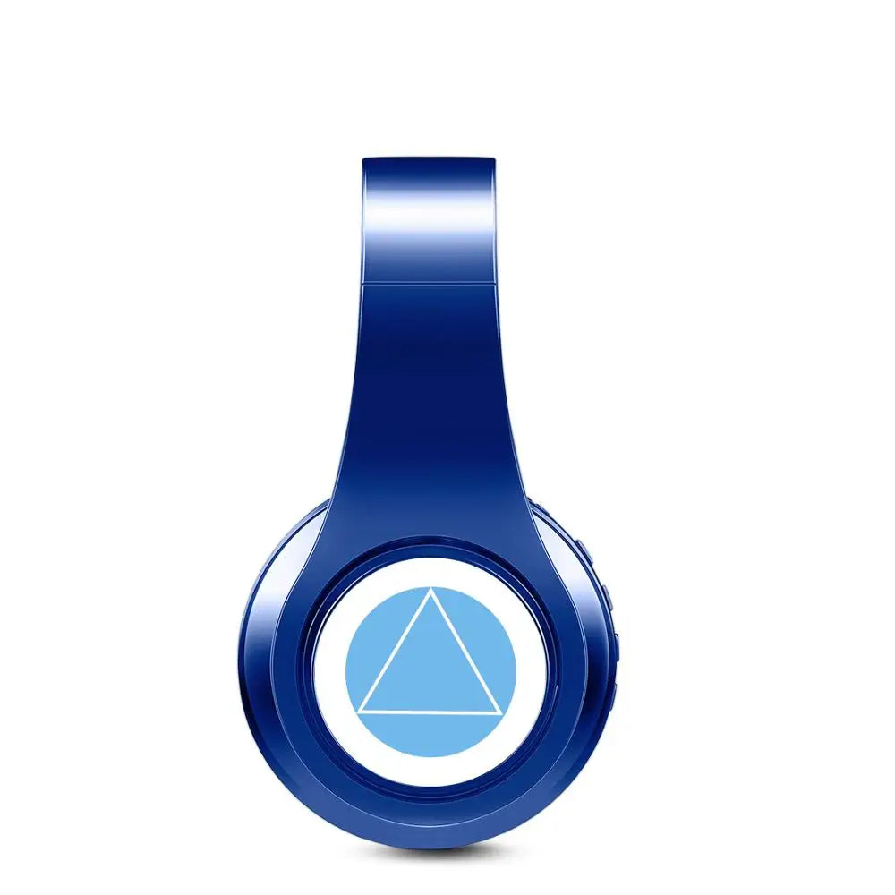 Miku Nakano Sanjiu Bluetooth 5.0 Over-Ear-Anime-Kopfhörer – Kabelloses Stereo-Gaming-Headset mit tiefem Bass, Mikrofon & TF-Kartenunterstützung