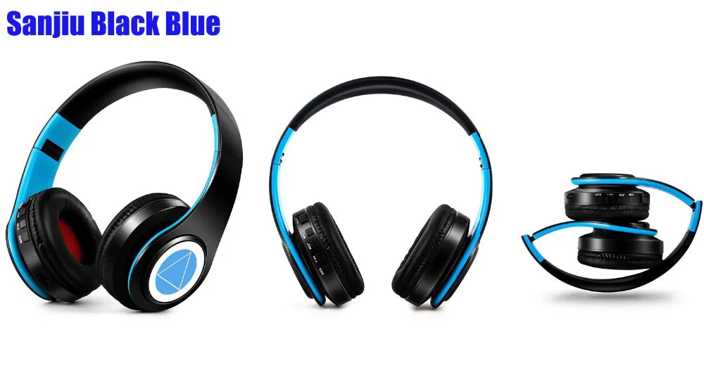 Miku Nakano Sanjiu Bluetooth 5.0 Over-Ear-Anime-Kopfhörer – Kabelloses Stereo-Gaming-Headset mit tiefem Bass, Mikrofon & TF-Kartenunterstützung