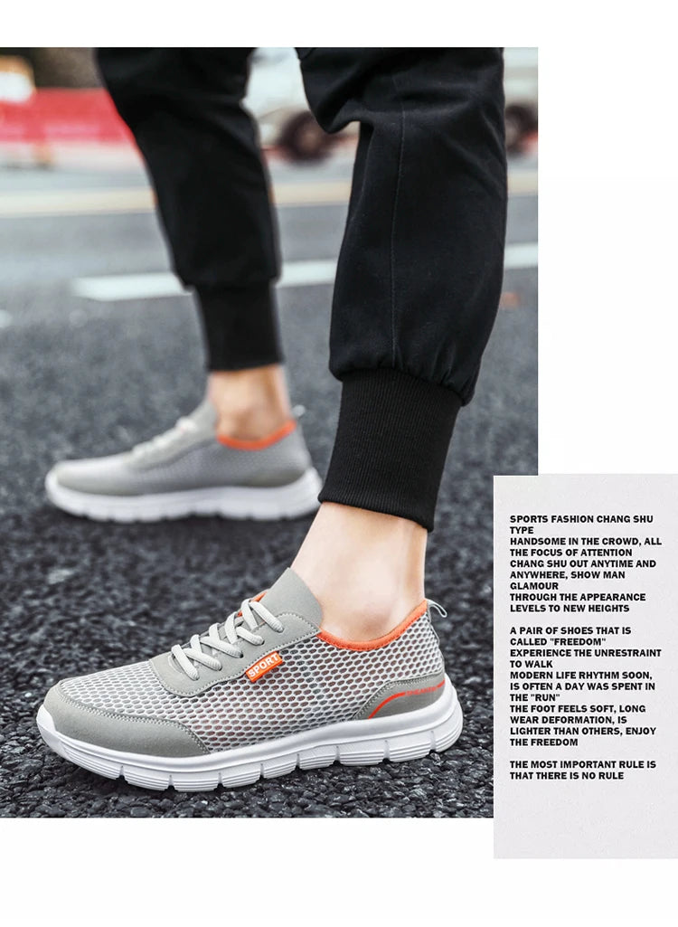 Men Aqua Shoes Outdoor Breathable Beach Shoes Lightweight Quick-Drying Wading Shoes Sport Water Camping Sneakers Shoes