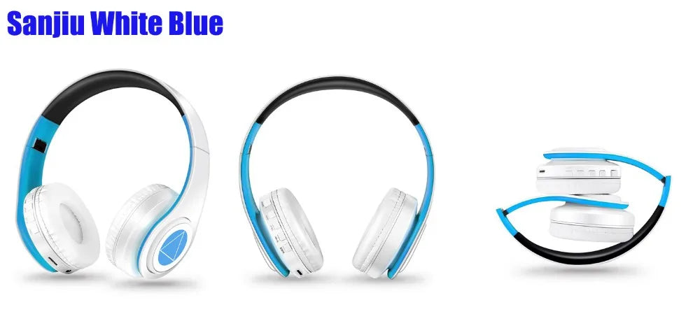 Miku Nakano Sanjiu Bluetooth 5.0 Over-Ear-Anime-Kopfhörer – Kabelloses Stereo-Gaming-Headset mit tiefem Bass, Mikrofon & TF-Kartenunterstützung