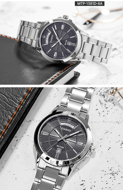 Casio watch for men MTP-1381D Series Explosion quartz watche 50m Waterproof military wrist Watch relogio masculino