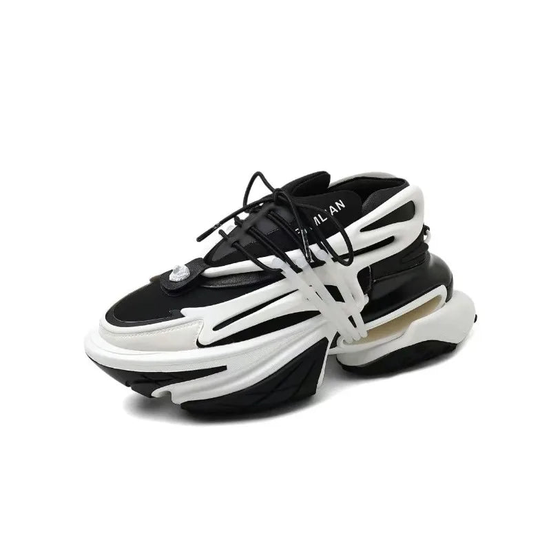 2026 Fashion Sport And Leisure Shoe Comfortable Wearable Walking Jogging Shoe Designer Thick Bottom Walking Shoe 36-44