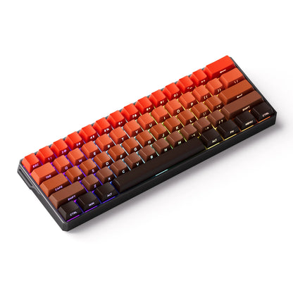 Teclado Mecânico Akko MonsGeek FUN60 com Switch Magnético, 60%, Teclado Gaming, Rapid Trigger 0.01mm, 8K, ARGB, HE/TMR, Teclado Personalizado