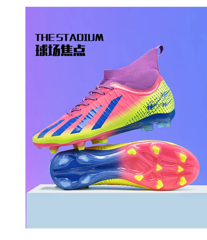 Double Star 2026 New Low-Top AG Football Boots Ultralight Professional Outdoor Men's Soccer Cleats Size 35-45