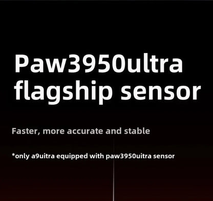 Rato Gaming Bluetooth Sem Fios ATK Dragonfly A9, Design Ergonómico, Resposta Rápida, PAW3950 Ultra, 800mAh, Leve, 8KHz, eSports