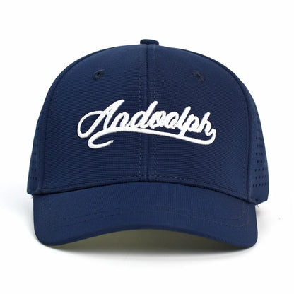 Baseballkappe mit Netzstoff, kurzer Krempe, geschlossener Rückseite, atmungsaktiv, Snapback-Kappen, eng anliegend, Dad-Cap, verstellbar, einfarbig, Trucker-Stil