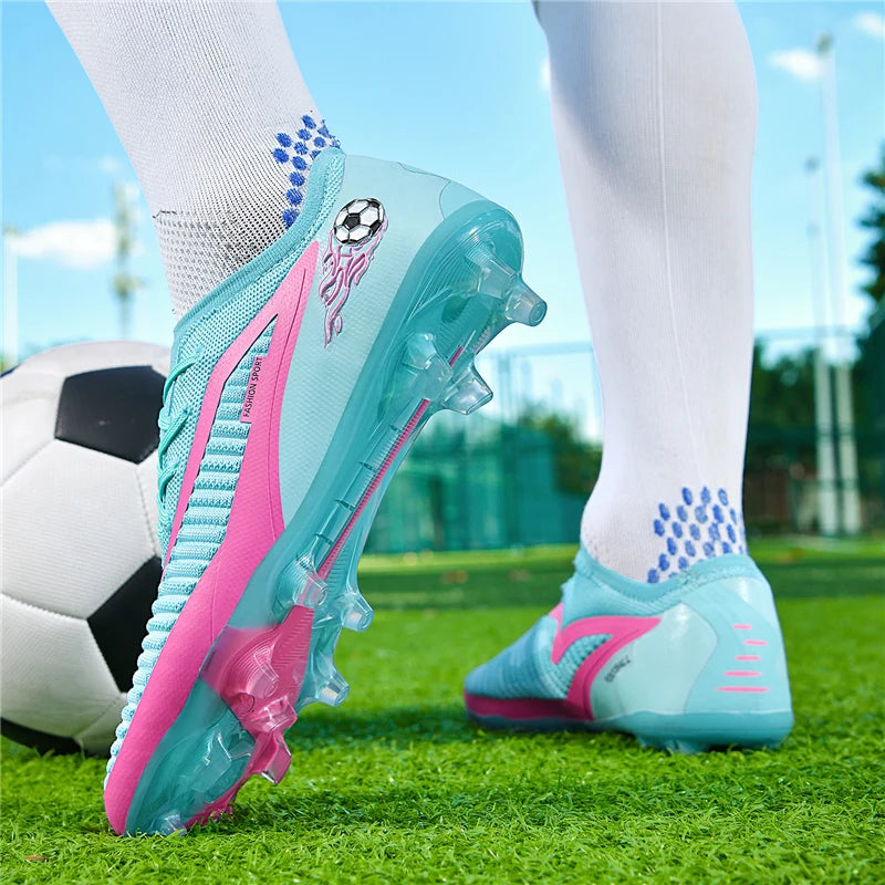 Nuove scarpe da calcio professionali da uomo, alta qualità, scarpe da soccer rapide, tacchetti society, scarpe professionali per campo da calcio, sneaker basse