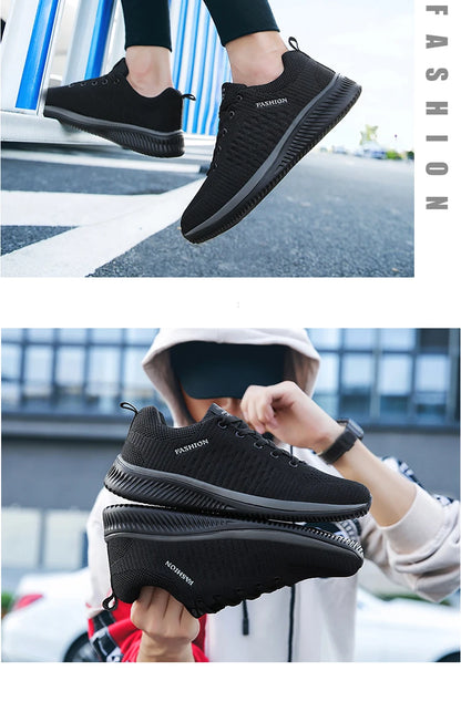 Scarpe da running da uomo traspiranti, leggere e comode, scarpe casual da uomo, sneakers outdoor slip-on per camminare