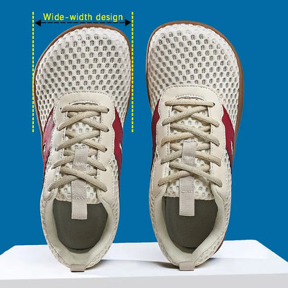 Herren-Barfuß-Loafer mit breitem Design, rutschfest, Freizeitschuhe/Wanderschuhe, in mehreren Farben erhältlich, atmungsaktives Mesh-Herrenschuhwerk