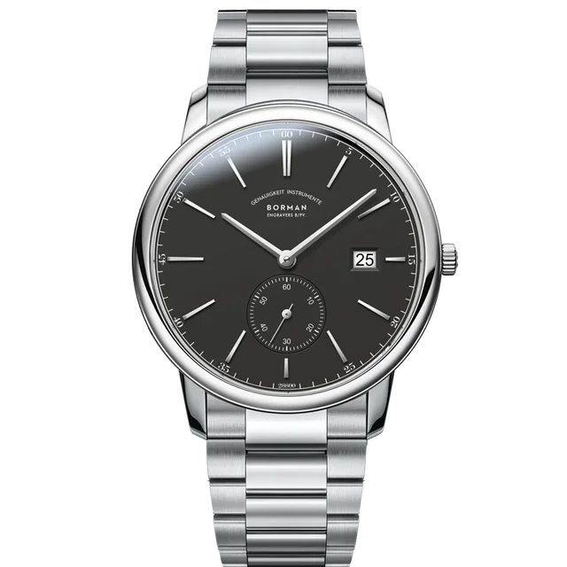 BORMAN BM3817 TOP Watch New 42 Luxury Men's Automatic Mechanical Watches Sapphire Ultra-thin 50M Waterproof Sub Dial Clocks