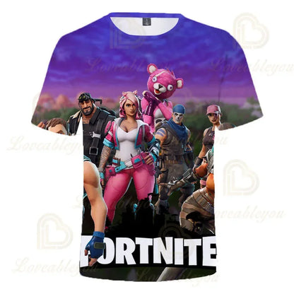 Sweatshirt 3D Fortnite Victory Battle Royale para criança, menino e menina, roupa infantil, tops e T-shirt de herói para adolescentes
