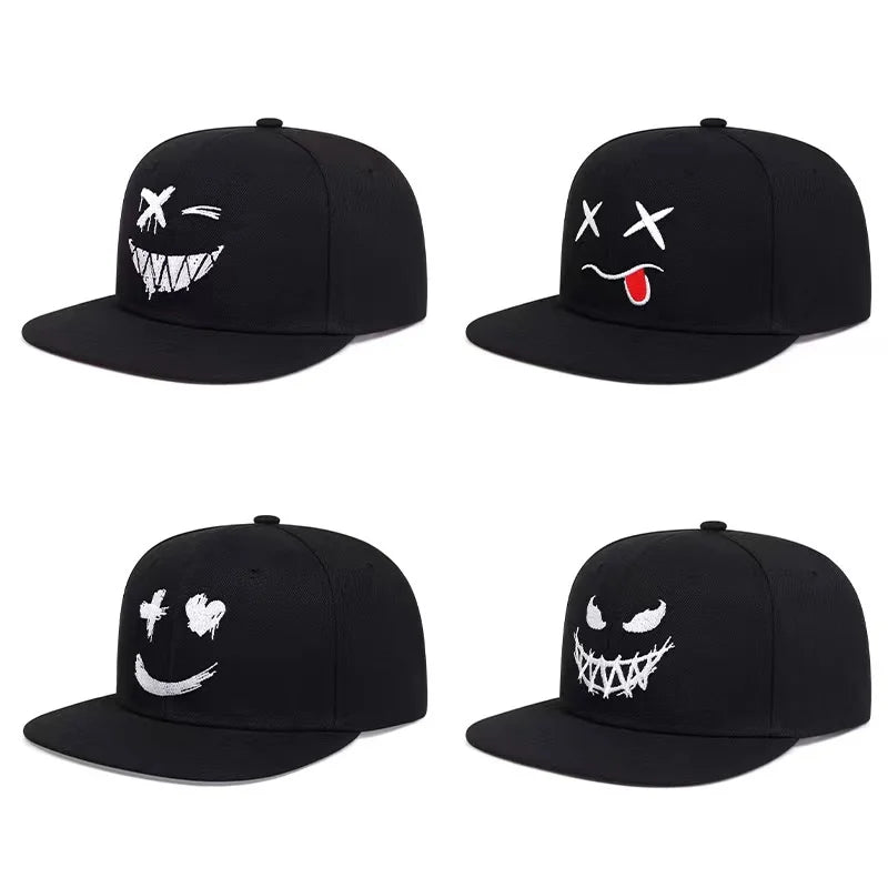 Hip Hop moške kape – osebno izvezena bejzbolska kapa, nastavljiva bombažna kapa s snapbackom, pomladno-poletna kapa za na prostem, kapa za prosti čas