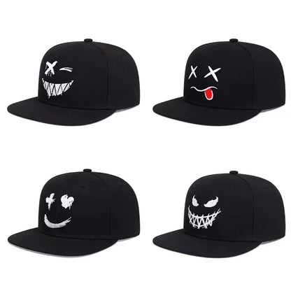 Hip Hop moške kape – osebno izvezena bejzbolska kapa, nastavljiva bombažna kapa s snapbackom, pomladno-poletna kapa za na prostem, kapa za prosti čas