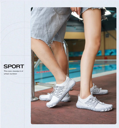 Women's Water Shoes Barefoot Shoes Men's Aqua Swimming Shoes Quick Dry Footwear for Beach Gym