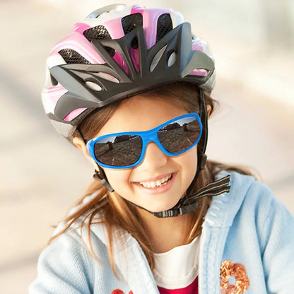 New Kids Sports Sun Glasses Cycling Sunglasses TR90 Outdoor Goggle UV Protection Eyewear Balance Car Driveing Children Glasses
