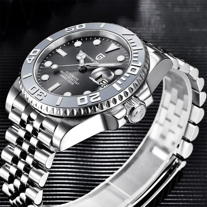 PAGANI DESIGN V3 40MM  Men Mechanical Wristwatch Sapphire Luxury Automatic Watch Men's Stainless Steel Waterproof watches