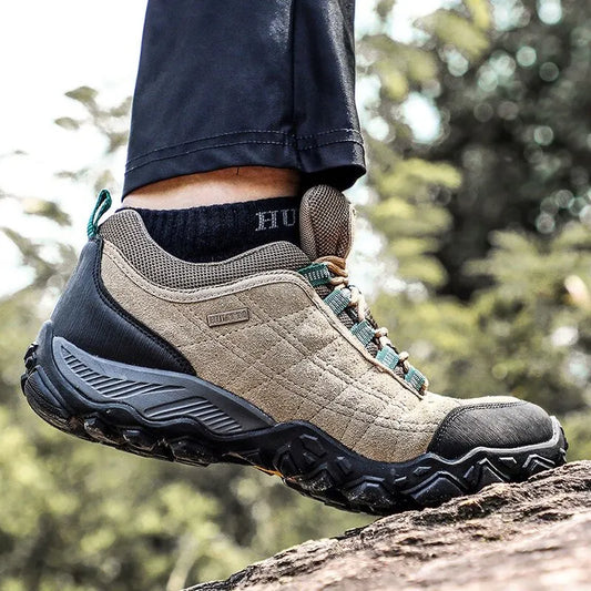 Zapatillas de senderismo HUMTTO para hombre, de diseñador de lujo, para invierno, escalada y trekking, calzado deportivo de piel para exterior y trabajo para hombre, 110282A