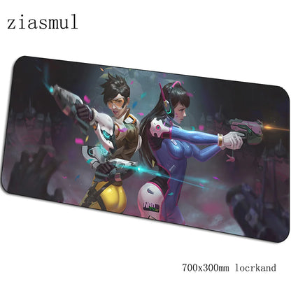 DVA Gamer-Mauspad 70x30cm XL Gaming-Mauspad PC-Notebook-Schreibtischmatte, süßes Padmouse für Spiele, Weihnachtsgeschenke für Gamer, Gamer-Matten, Gamepad