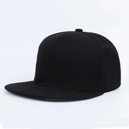 Unisex Cap Acrylic Plain Snapback Hat High Quality Adult Hip Hop Baseball Caps for Men Women Outdoor Leisure Baseball Flat Hat
