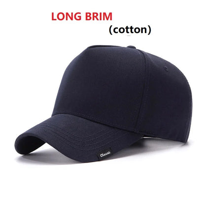 Big Head Man Baseball Caps Summer Mesh Plus Size Causal Peaked Hats 56-60cm 62-68cm Oversize XXL Snapbacks