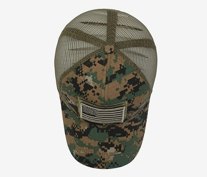 Spring And Summer New Mesh Breathable Personality Sticker Embroidery Women's Baseball Cap Mesh Hat Men's Outdoor Sunscreen Cap